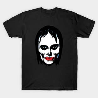 Vintage Vampire Girl Comic Book Backpages T-Shirt